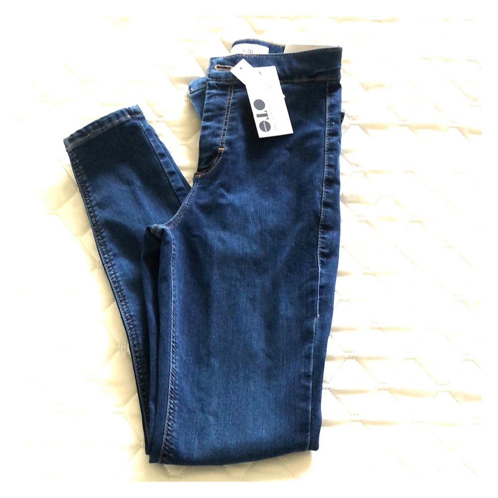 Topshop Joni High Waisted Skinny Jeans Petite